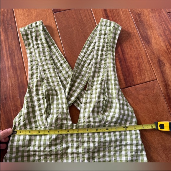 NWT Free People Dress Gingham Dress - Picture 8 of 10